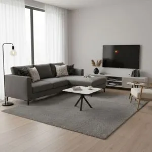 طاولة قهوة بورسلان موديرا تيرا - ابيض