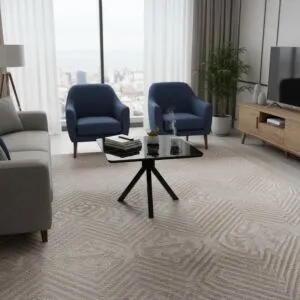 طاولة قهوة بورسلان بلينزا سكاي - اسود