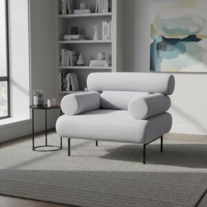 كرسي مفرد أرتو - رمادي