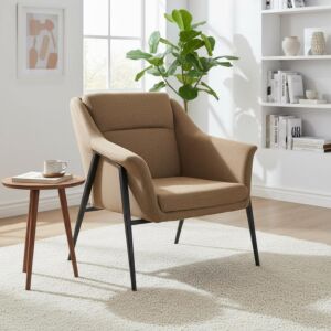 كرسي مفرد ليفو - بني