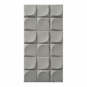 ديكور جداري بولي يوريثان باولا - رمادي