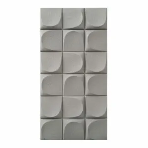 ديكور جداري بولي يوريثان باولا - رمادي