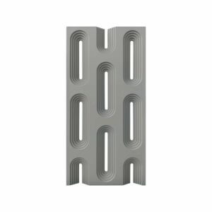 ديكور جداري سكورز - رمادي