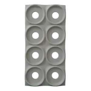 ديكور جداري ايز - رمادي