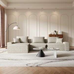 كنب زاوية يسار بونا - بيج