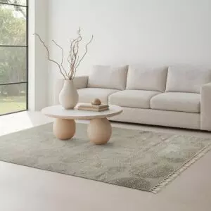 سجادة مودرن روفان 200x300 سم - اخضر