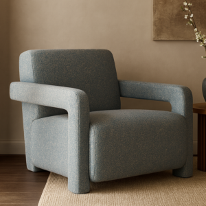 كنبة مفرد ايزيل - سماوي