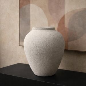 فازة دونا - فخار - ابيض