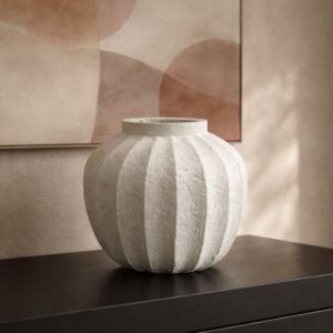 فازة ســافا - حجم صغير - ابيض