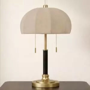 ابجورة طاولة ميرال - بيج ومتعدد الالوان