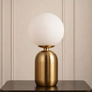 أبجورة طاولة لونا - ذهبي