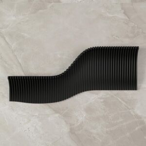 رف ثلاثي الأبعاد زيكو - اسود