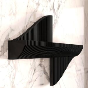 رف ثلاثي الأبعاد ليفو - اسود