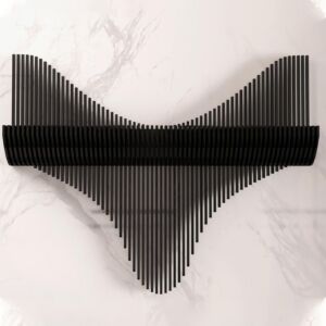 رف ثلاثي الأبعاد أركا - اسود