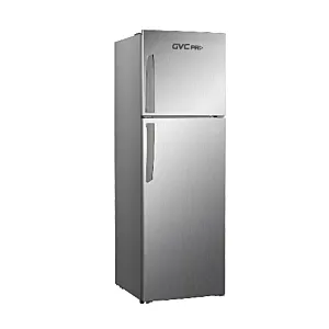 ثلاجة وفريزر علوي جي في سي برو 289لتر- فضي