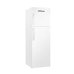 ثلاجة وفريزر علوي جي في سي برو 289لتر- أبيض