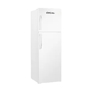 ثلاجة و فريزر علوي جي في سي برو - 252لتر - أبيض