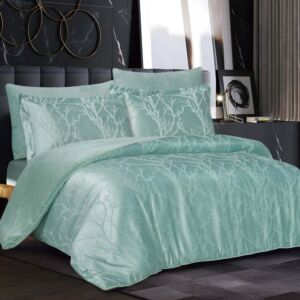 لحاف لينو شتوي كوين 200x150 سم مخمل جاكارد - 4 قطع - تيفاني