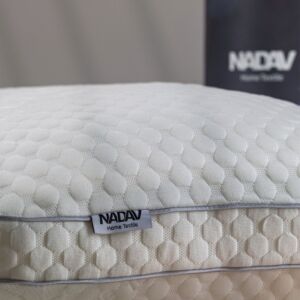 وسادة صفاء الفندقية من الفوم المرن - أبيض