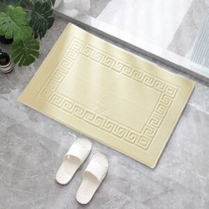 دعاسة حمام أرضية فندقية 80x50 سم - كريمي