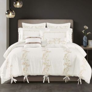 طقم لحاف ساندال صيفي مزدوج - 10 قطع - سكري