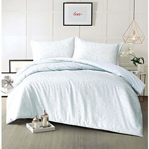 لحاف مزدوج تفاؤل - ازرق فاتح