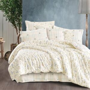 لحاف مزدوج صيفي إنسيجام - كريمي