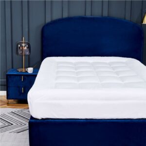 لباد كوالا طراز فندقي مزدوج - 180×200 سم - أبيض