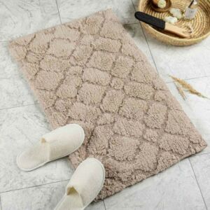 دعاسة أرضية فيانا تركي فرو 50x80 سم - بيج