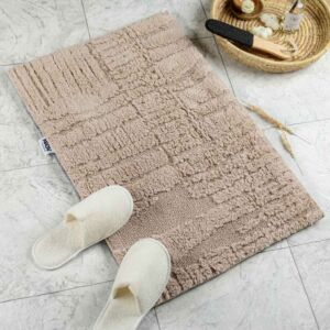 دعاسة أرضية نورا تركي فرو 50x80 سم - بيج