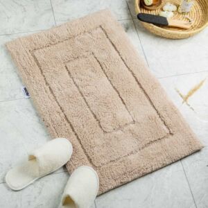 دعاسة أرضية فريم تركي فرو 50x80 سم - بيج