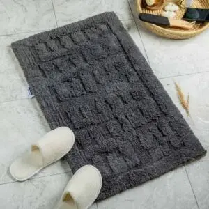 دعاسة أرضية بابيون تركي فرو 50x80 سم - أسود