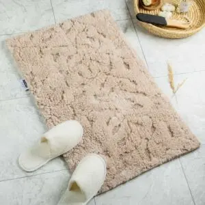 دعاسة أرضية لوتس تركي فرو 50x80 سم - بيج