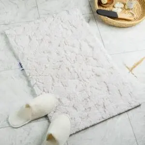 دعاسة أرضية لوتس تركي فرو 50x80 سم - كريمي