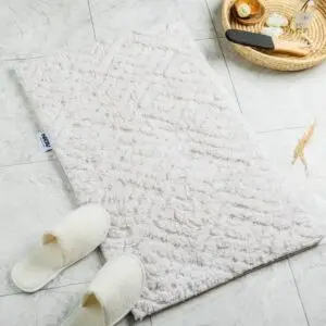 دعاسة أرضية بيجونيا تركي فرو 50x80 سم - كريمي