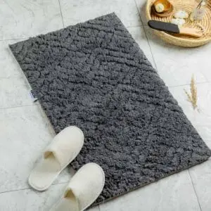 دعاسة أرضية بيجونيا تركي فرو 50x80 سم - أسود