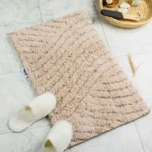 دعاسة أرضية روما تركي فرو 50x80 سم - بيج