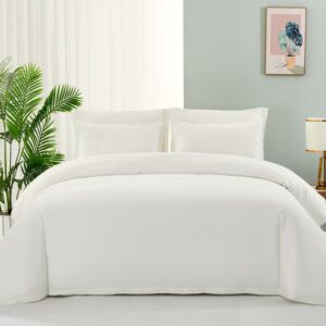 طقم لحاف مليكا صيفي مزدوج 7 قطع - كريمي