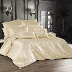 طقم لحاف مزدوج قطن صيفي فلورنسا - 10 قطع