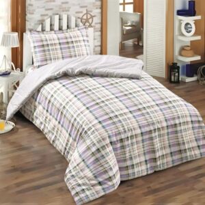 طقم لحاف مفرد ونص صيفي قطن الربيع - قطعتين - متعدد الالوان