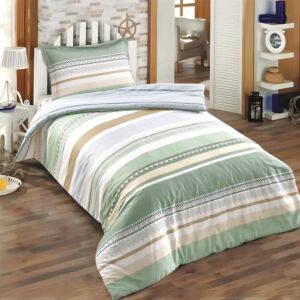 طقم لحاف مفرد ونص صيفي قطن الربيعي - قطعتين - متعدد الألوان