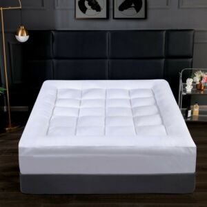 لباد الأحلام طراز فندقي مفرد ونص - 120×200 سم - أبيض