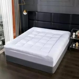 لباد الأحلام طراز فندقي كوين - 140×200 سم - أبيض
