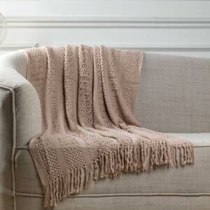 بطانية دان شال خفيفة - 130x170 سم - بيج غامق