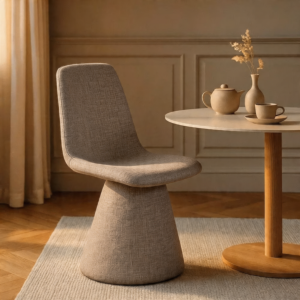 كرسي طعام بونفيست - رمادي