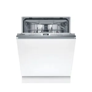 غسالة صحون بوش مدمجه بلت إن بالكامل 60 سم - ابيض