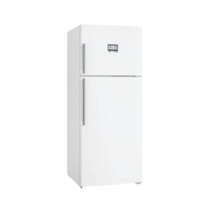 ثلاجة بوش قائمة بذاتها بفريزر علوي 581 لتر - أبيض