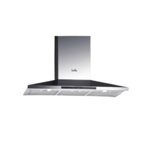 شفاط جداري 90 سم قوة شفط 1000 بيلا - هرمي