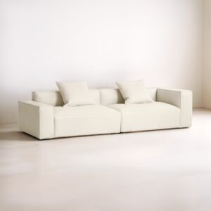 كنبة رباعية بروناي - كريمي