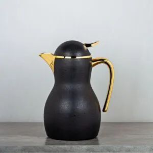 ترمس شاي أسود وذهبي 350 مل